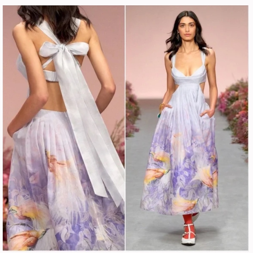 NWT Sold Out Zimmermann Candescent Bralette Gown in Size 1 (US Small / Size 2-4)